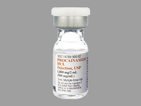 Procainamide Hcl Vial — prescription drug image