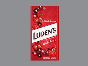 Ludens Throat Drops Bag — prescription drug image