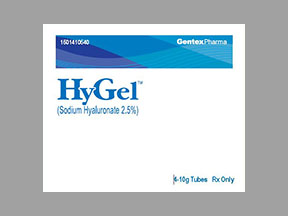 Hygel Tube — prescription drug image