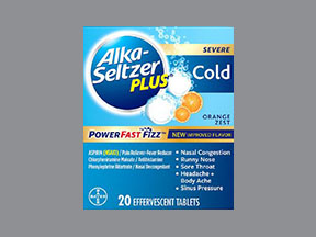 Alka-Seltzer Plus Cold Box — prescription drug image