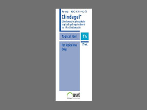 Clindagel Bottle — prescription drug image