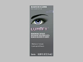 Lumify Bottle — prescription drug image