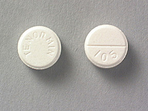 Tenormin Tablet — prescription drug image