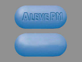 Aleve Pm Bottle — prescription drug image