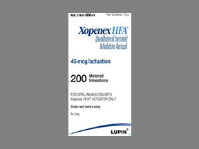 Xopenex Hfa Inhaler — prescription drug image