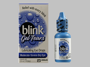 Blink Tears Bottle — prescription drug image