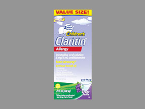 Claritin Allergy Childrens Bottle — prescription drug image