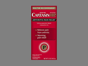 Capzasin-Hp Tube — prescription drug image