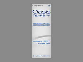 Oasis Tears Pf Bottle — prescription drug image