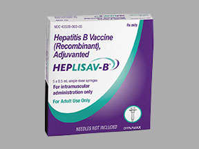 Heplisav-B Syringe — prescription drug image