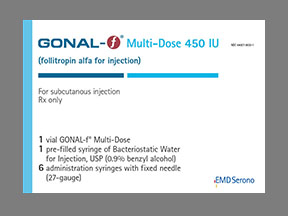 Gonal-F Solution Reconstituted — prescription drug image