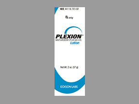 Plexion Bottle — prescription drug image