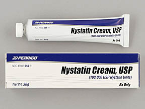 Nystatin Tube Of Cream — prescription drug image
