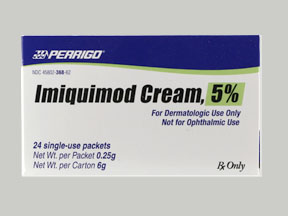 Imiquimod Box — prescription drug image