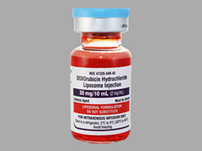 Doxorubicin Hcl Liposomal Vial — prescription drug image