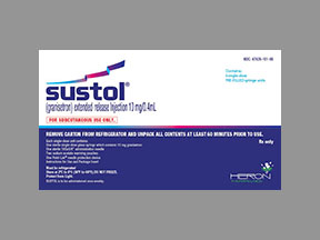 Sustol Syringe — prescription drug image