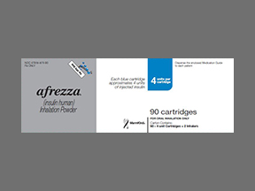 Afrezza Box — prescription drug image