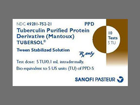 Tubersol Vial — prescription drug image