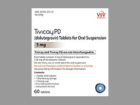 Tivicay Pd Bottle — prescription drug image