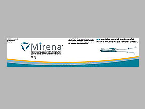 Mirena (52 Mg) Box — prescription drug image
