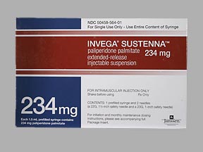 Invega Sustenna Syringe — prescription drug image