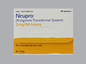 Neupro Box — prescription drug image