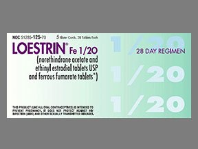 Loestrin Fe Disp Pack — prescription drug image