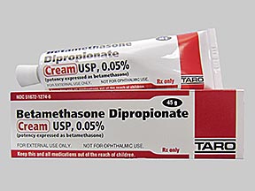 Betamethasone Dipropionate Tube — prescription drug image