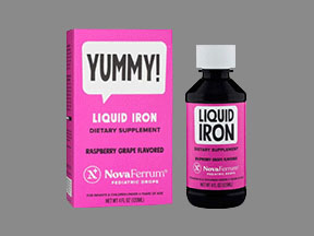 Novaferrum Pediatric Drops Bottle — prescription drug image