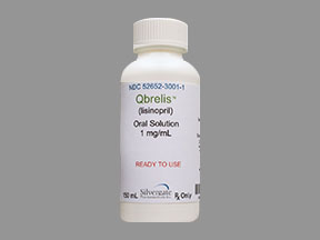 Qbrelis Bottle — prescription drug image