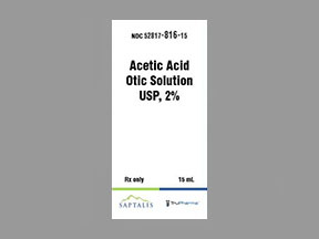 Acetic Acid Bottle — prescription drug image