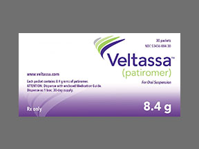 Veltassa Box — prescription drug image