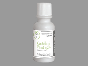 Castellani Paint Bottle — prescription drug image