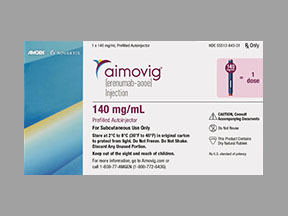 Aimovig Pen — prescription drug image