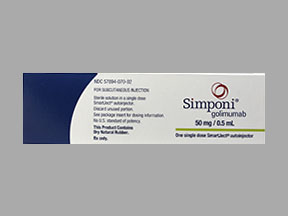 Simponi Pen — prescription drug image