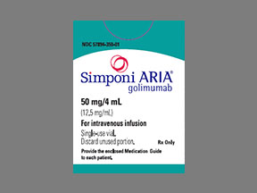 Simponi Aria Vial — prescription drug image
