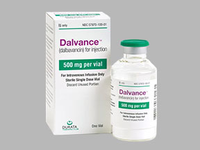 Dalvance Solution Reconstituted — prescription drug image