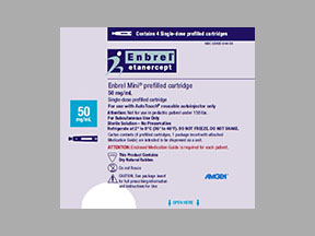 Enbrel Mini Cartridge — prescription drug image