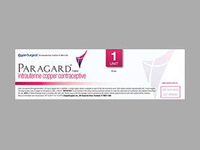 Paragard Intrauterine Copper Box — prescription drug image
