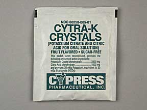 Cytra K Crystals Packet — prescription drug image
