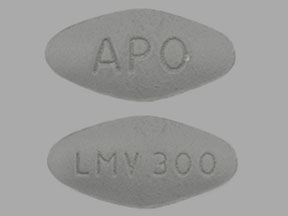 Lamivudine Tablet — prescription drug image