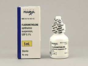 Fluorometholone Bottle — prescription drug image