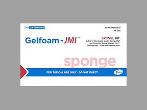 Gelfoam-Jmi Sponge Box — prescription drug image