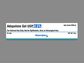 Adapalene Tube Of Gel — prescription drug image