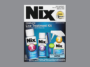 Nix Complete Lice Treatment Box — prescription drug image