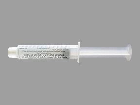 Normal Saline Flush Syringe — prescription drug image