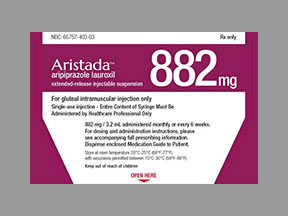Aristada Syringe — prescription drug image