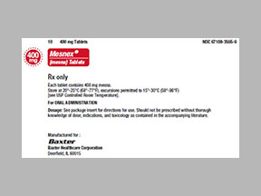 Mesnex Tablet — prescription drug image