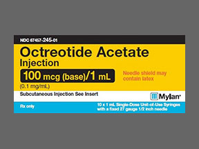 Octreotide Acetate Syringe — prescription drug image