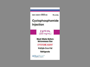 Cyclophosphamide Vial — prescription drug image